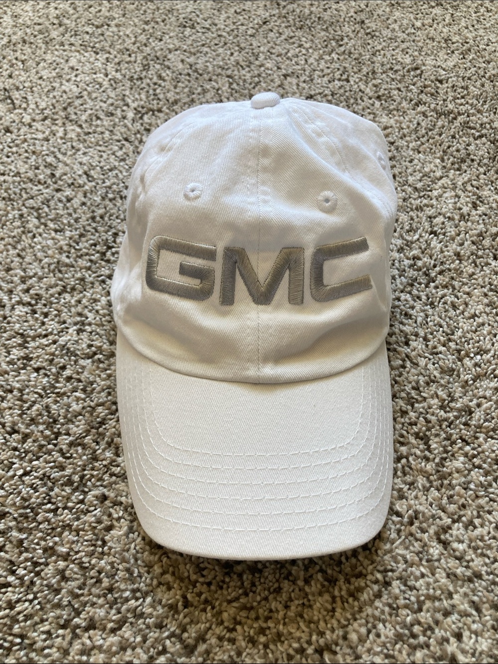 Women’s white GMC hat